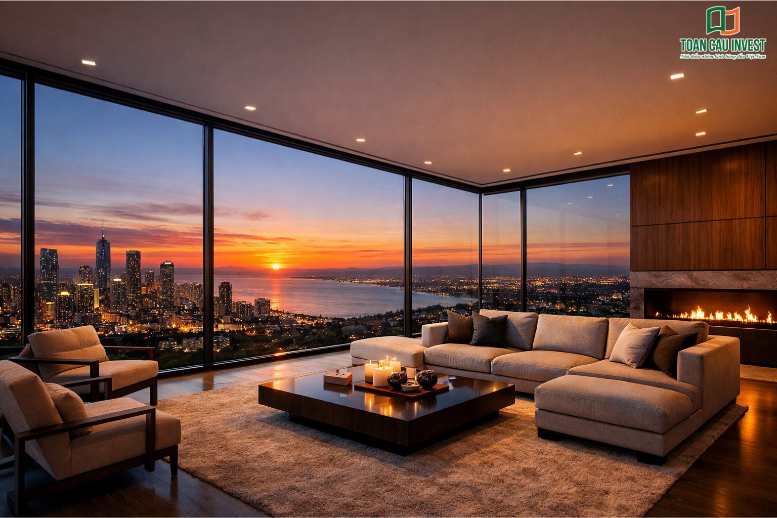 aluminum and glass windows