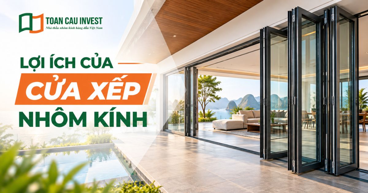 Lợi ích của xếp nhôm kính