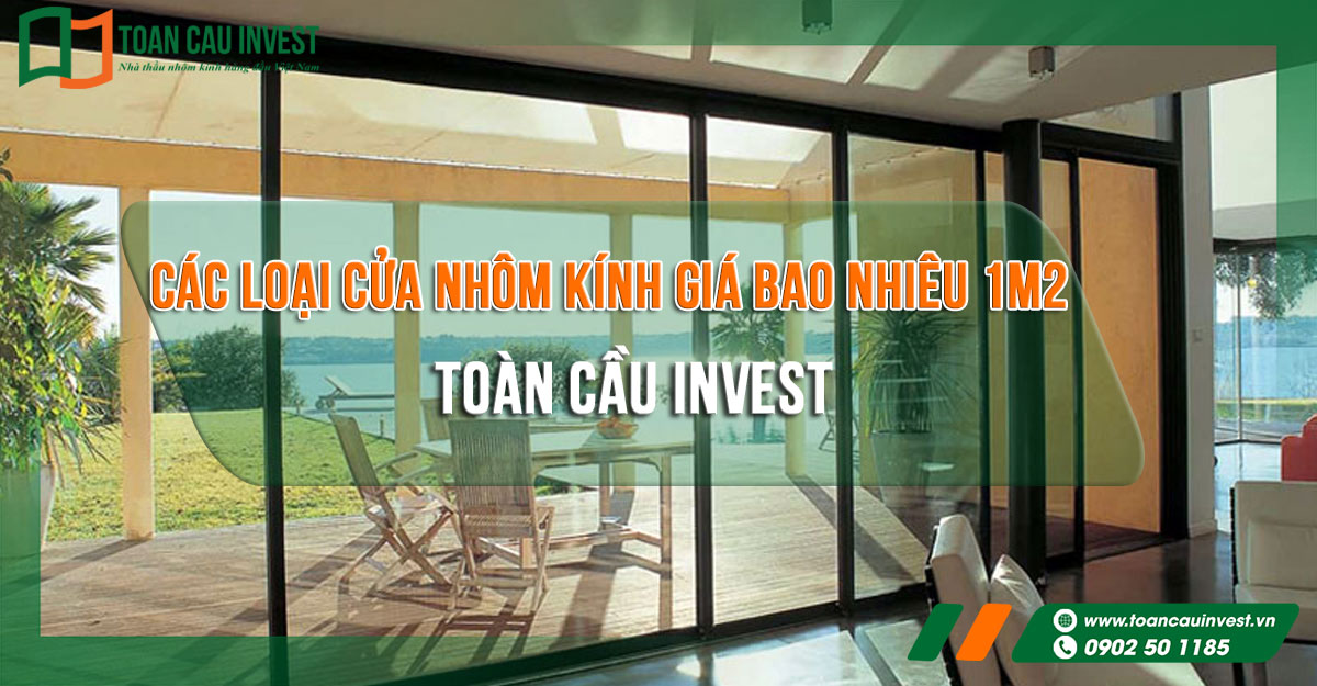 cửa nhôm kính giá bao nhiêu 1m2