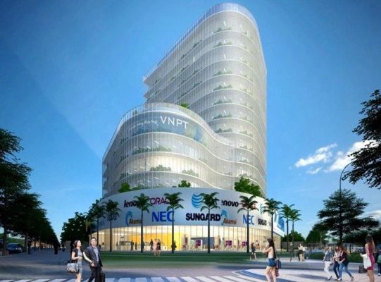 Tòa nhà biểu tượng VNPT Tower tại TP Huế