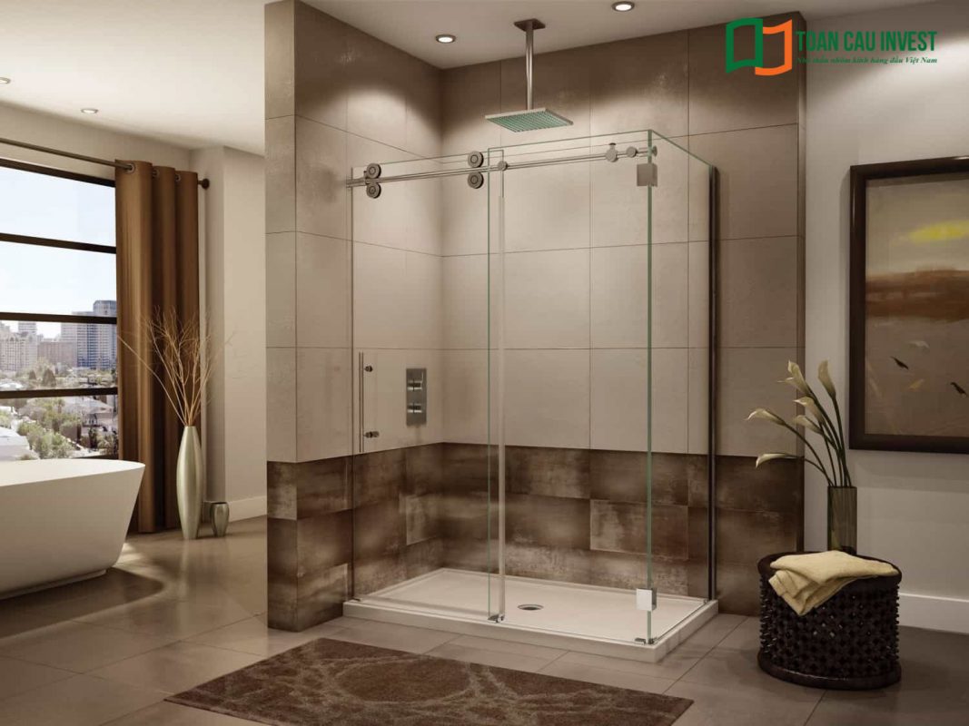 Hãy lựa chọn kích thước và hình dáng phòng tắm phù hợp với không gian căn nhà