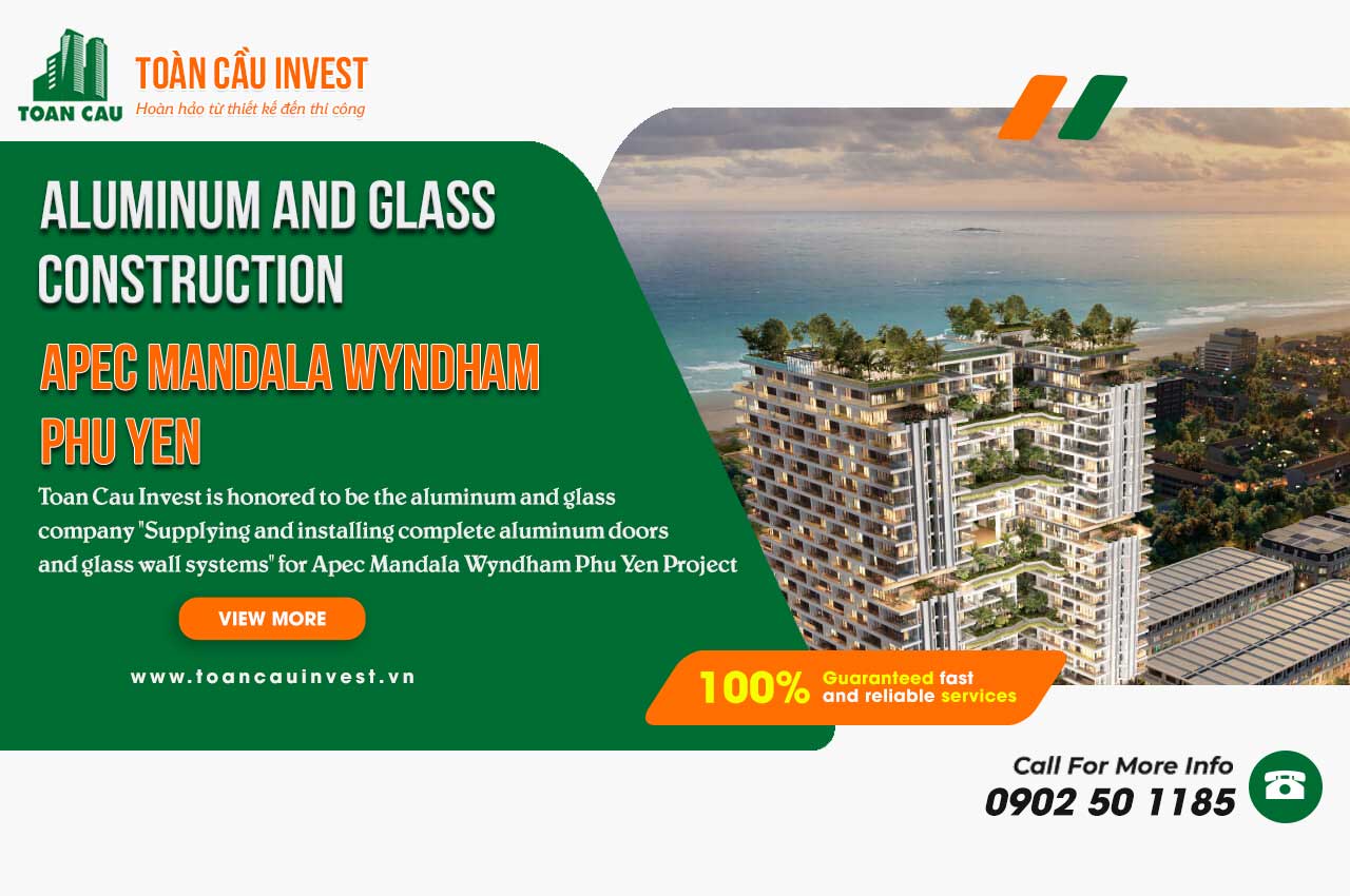 Glass wall Toan Cau Invest