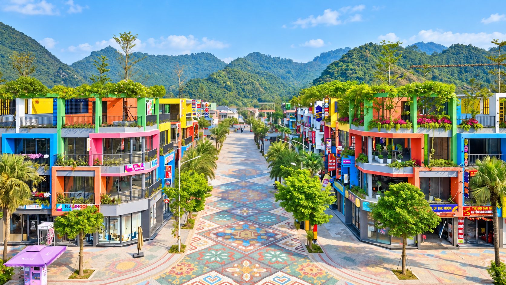 Flamingo Golden Hill - sắc màu giữa thung lũng