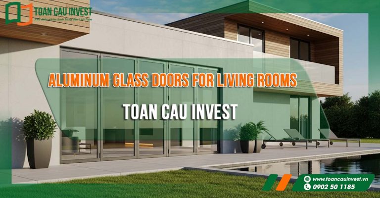 Aluminum Glass Doors for Living Rooms