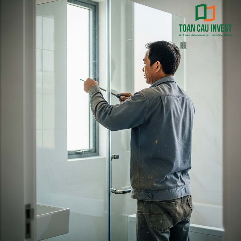 Cách chọn đơn vị thi công phòng tắm kinh