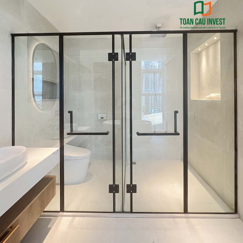 Chọn đơn vị thi công phòng tắm kính uy tín