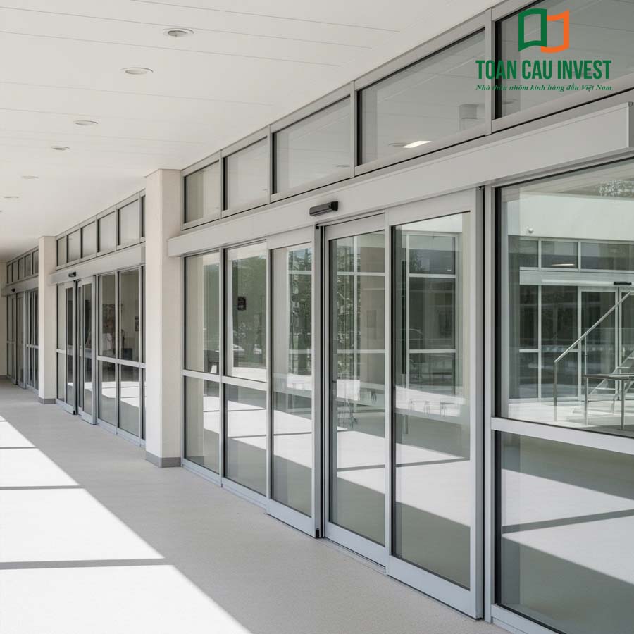 Cửa nhôm kính lùa ứng dụng linh hoạt trong mọi không gian