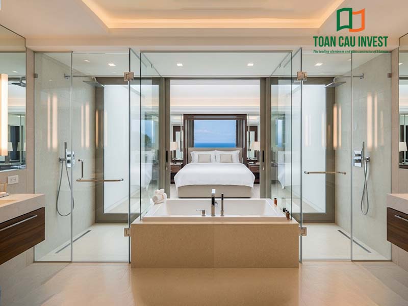 Giá lắp đặt phòng tắm kính là bao nhiêu
