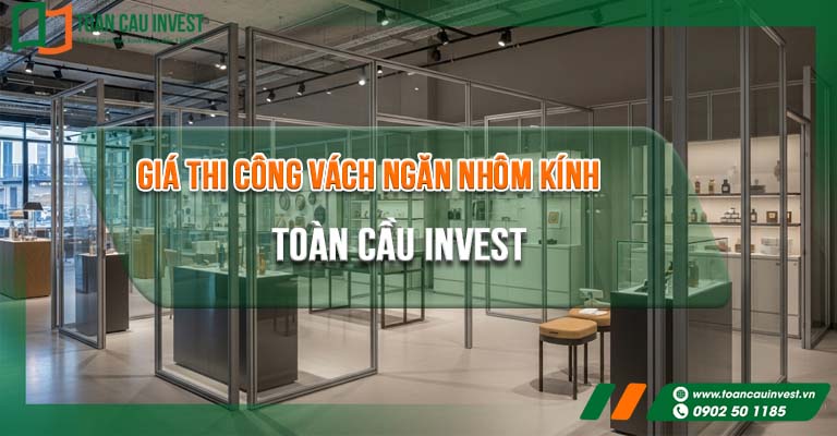 Giá thi công vách ngăn nhôm kính