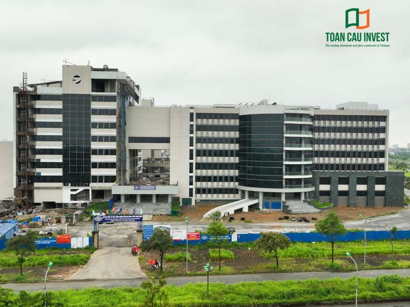 Toàn Cầu Invest – Đơn vị cung cấp hệ nhôm kính hiệu suất cao cho Bệnh viện Nam Định
