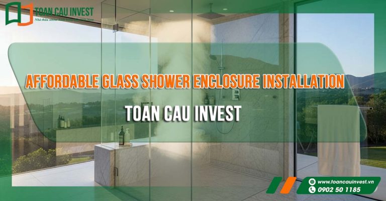 Affordable Glass Shower Enclosure Installation