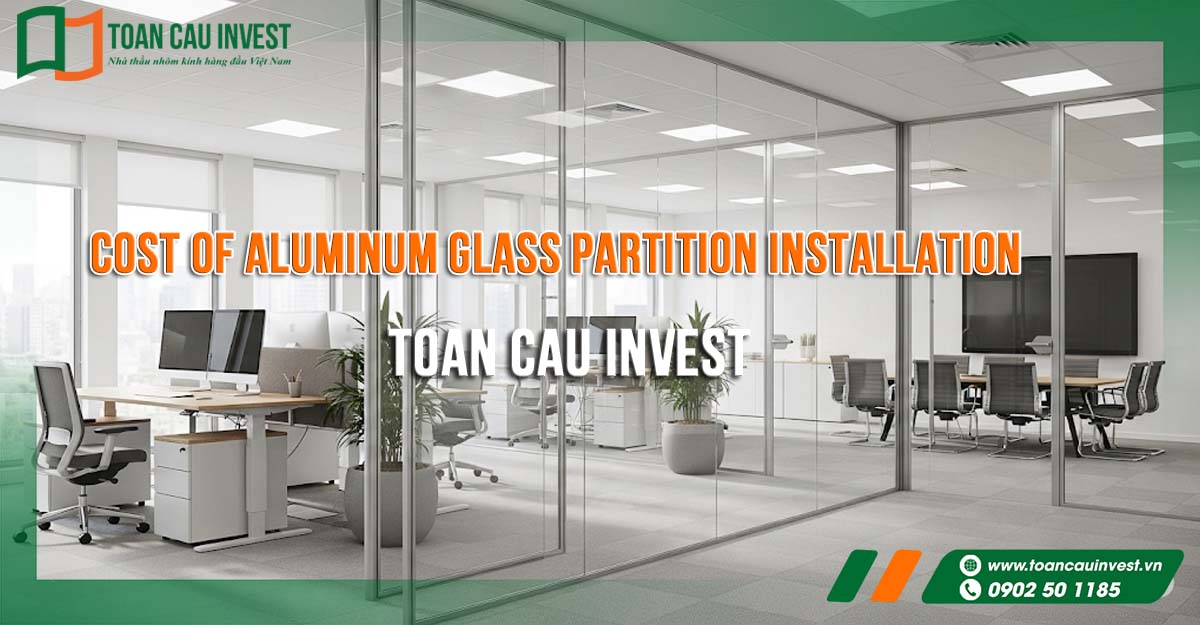 Cost of Aluminum Glass Partition Installation