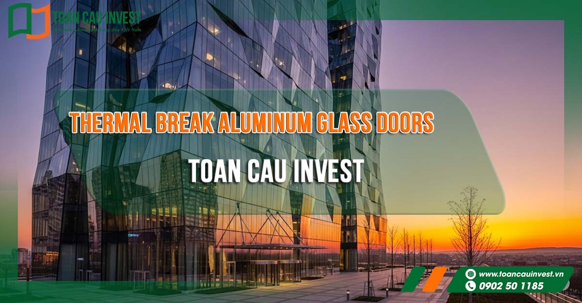 Thermal Break Aluminum Glass Doors