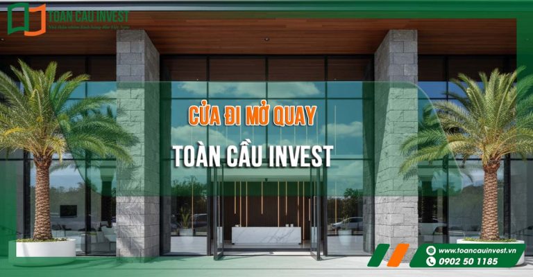 Cửa đi mở quay Toàn Cầu Invest – giải pháp nhôm kính cao cấp cho biệt thự, văn phòng, tòa nhà. Thiết kế sang trọng, chất lượng bền vững, dịch vụ thi công chuyên nghiệp.