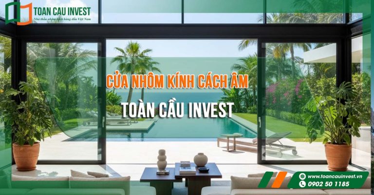 Vách và cửa nhôm kính cách âm toàn phần cho văn phòng mở