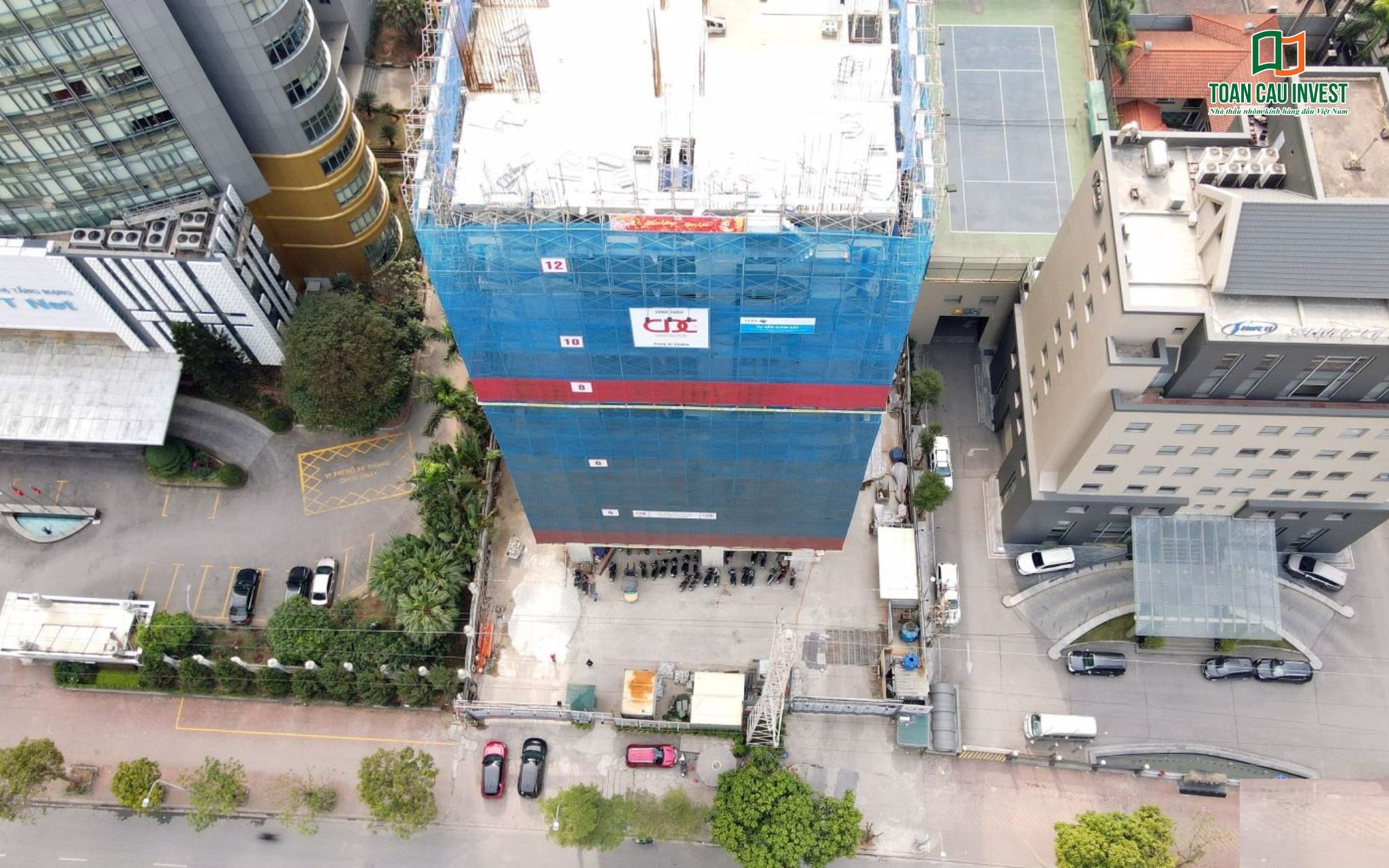 Tiến độ thi công CDC Hinode Suite 28A Phạm Hùng