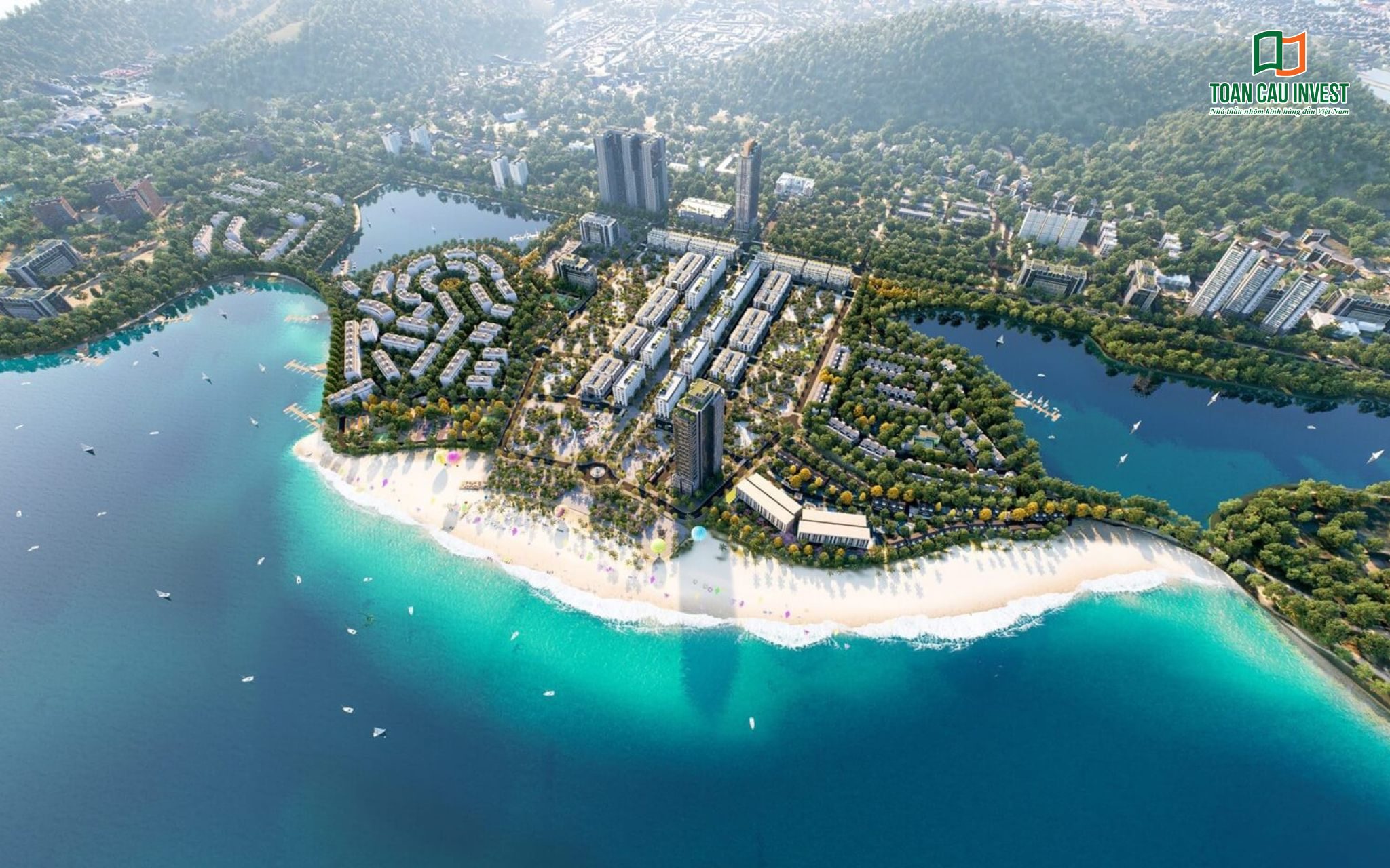 Toàn cảnh khu vực Sora Bay Hạ Long