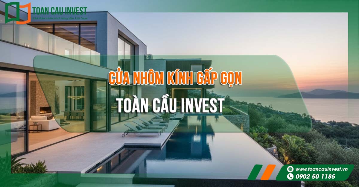 Hệ cửa nhôm kính gấp gọn thiết kế sang trọng cho văn phòng, dễ dàng mở xếp toàn bộ, tạo không gian liên thông bên ngoài, tăng diện tích sử dụng và tối ưu ánh sáng.