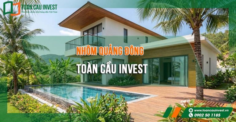 Công trình biệt thự hiện đại ứng dụng nhôm Quảng Đông chính hãng, mang lại vẻ đẹp sang trọng, độ bền cao và khả năng cách âm, cách nhiệt tốt.