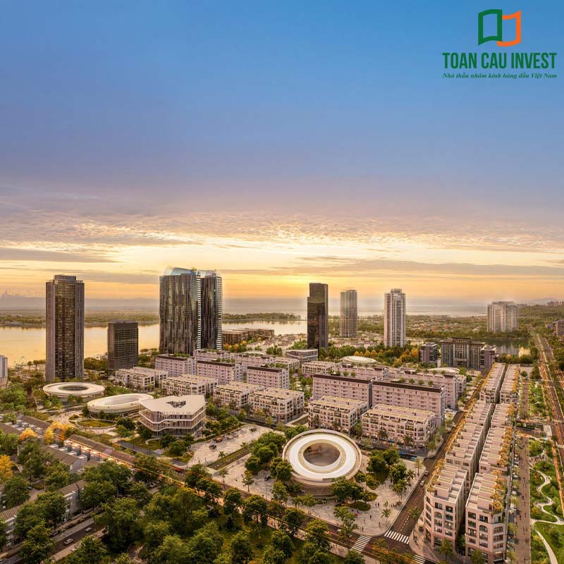 Toàn Cầu Invest cung cấp giải pháp nhôm kính cho khu phức hợp, từ thiết kế – sản xuất – thi công, đảm bảo chất lượng, tiến độ và giá trị lâu dài cho chủ đầu tư.