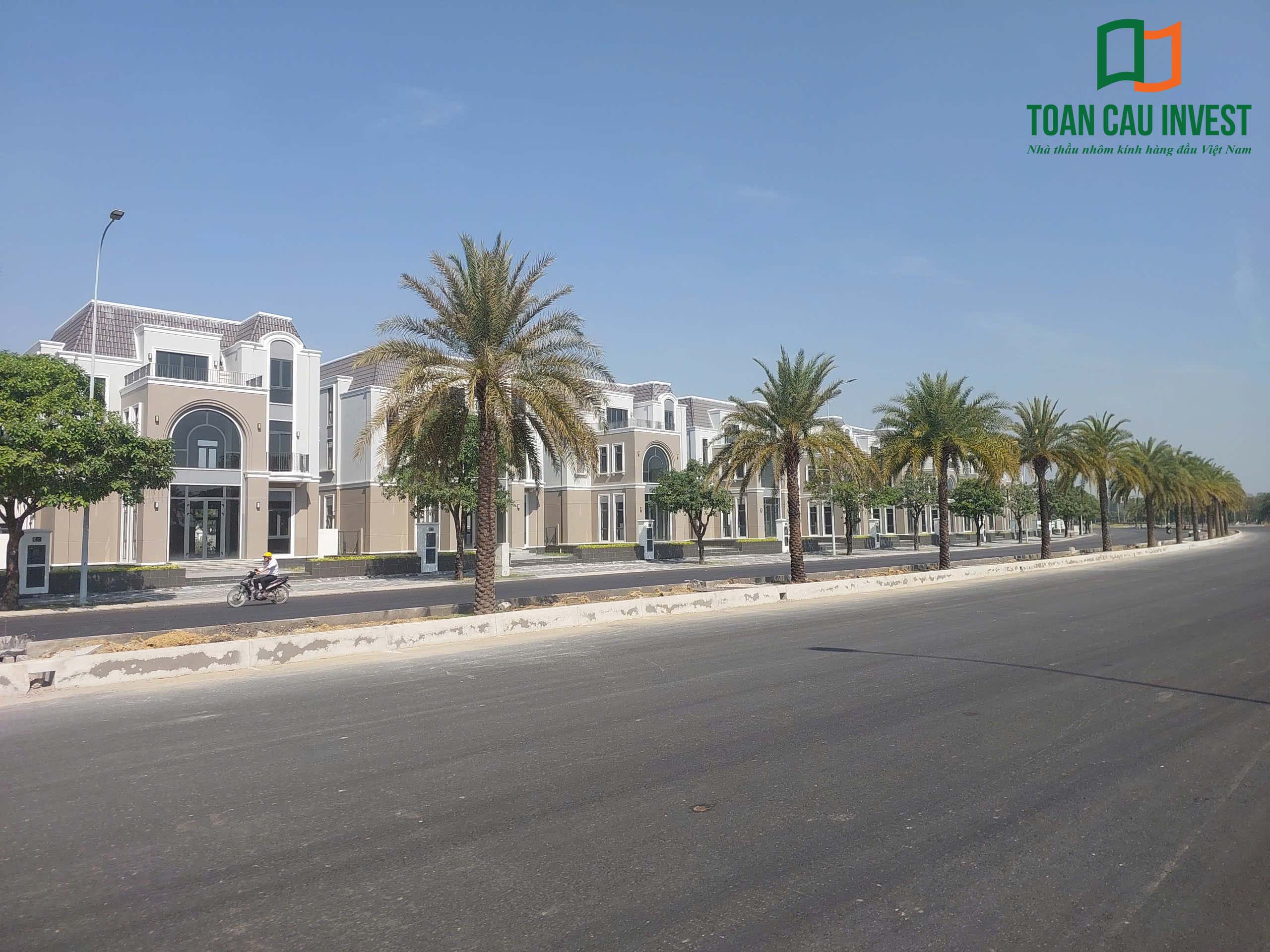 Hình ảnh thực tế hệ cửa nhôm kính tại công trình Aqua City Đồng Nai