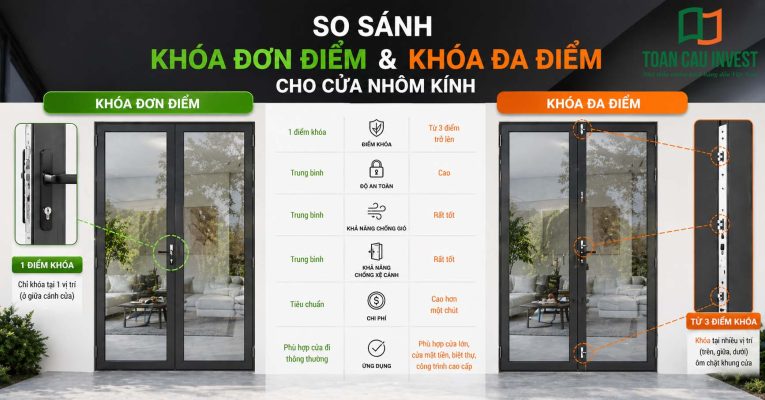 So sánh khóa đơn điểm và khóa đa điểm