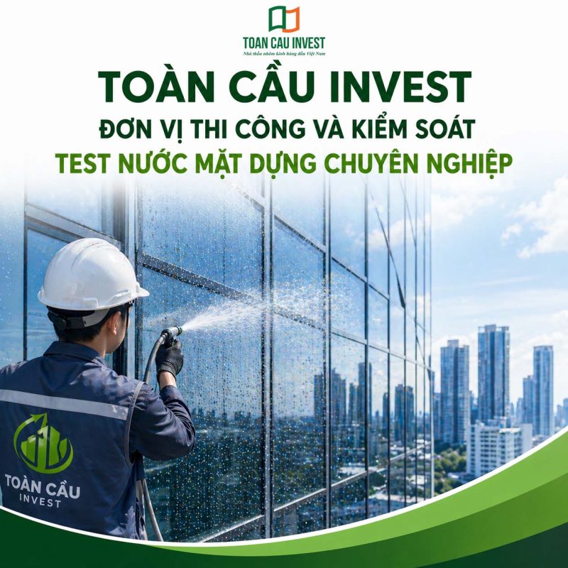 Toàn Cầu Invest - Đơn vị thi công và kiểm soát mặt dựng