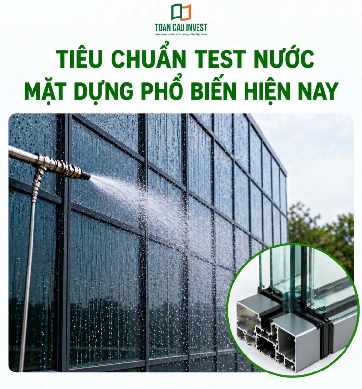 Tiêu chuẩn test nước mặt dựng