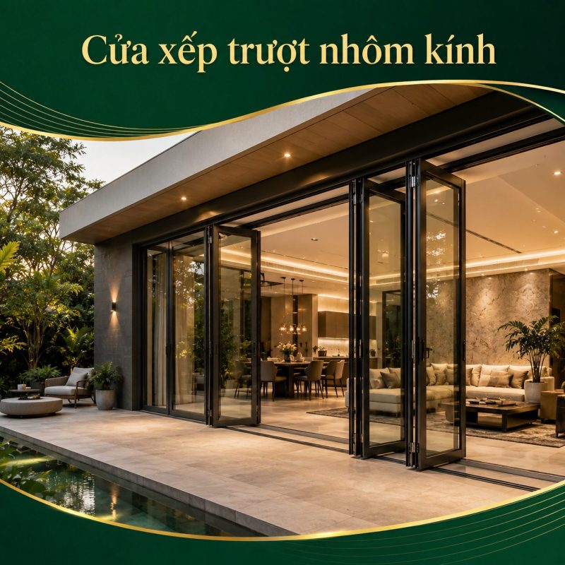 Các mẫu cửa nhôm kính đẹp