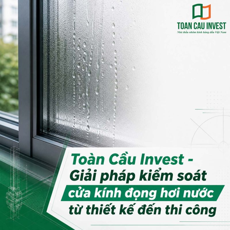 Toàn Cầu Invest - Giải pháp kiểm soát cửa kính bị đọng hơi nước