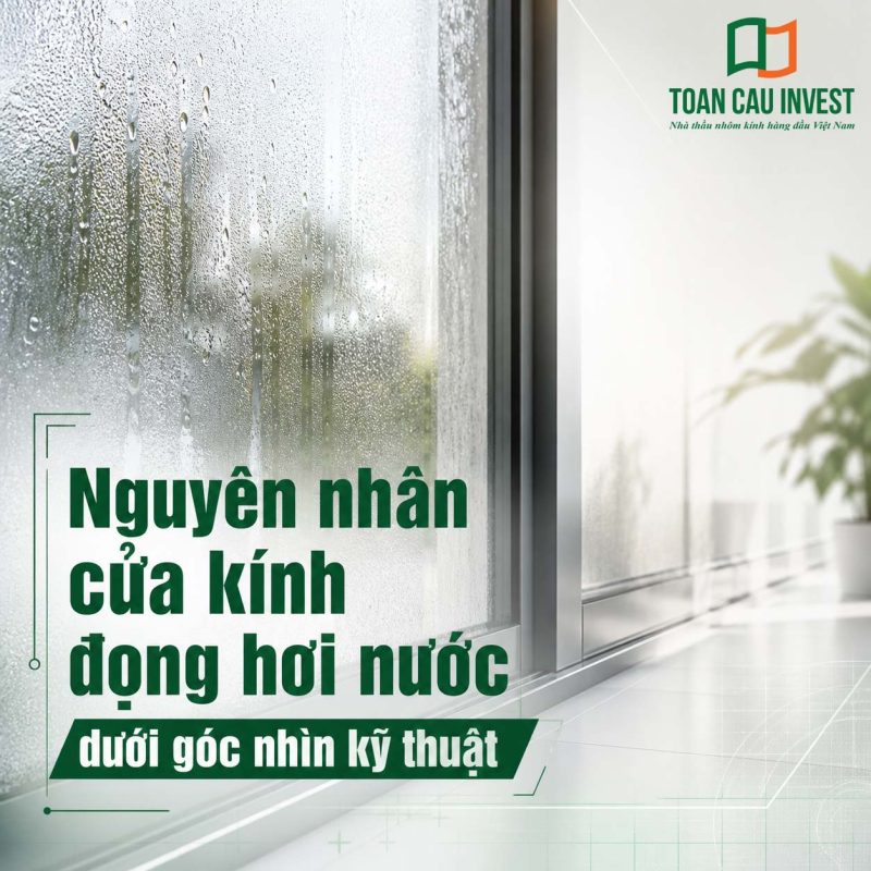 Nguyên nhân của kính đọng hơi nước