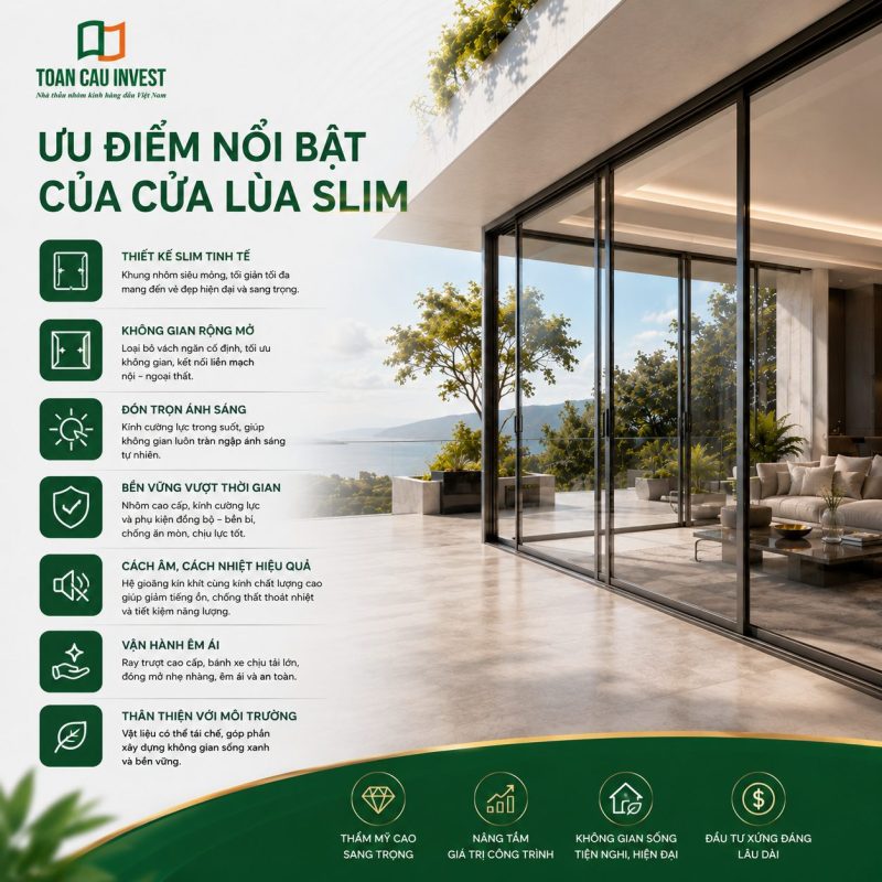 Ưu điểm nổi bật của của lùa slim