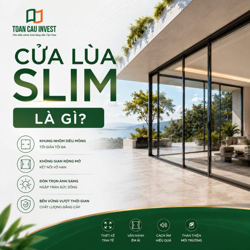 Cửa lùa slim là gì