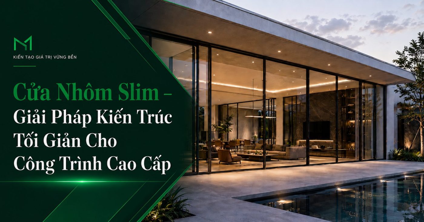 Cửa nhôm slim