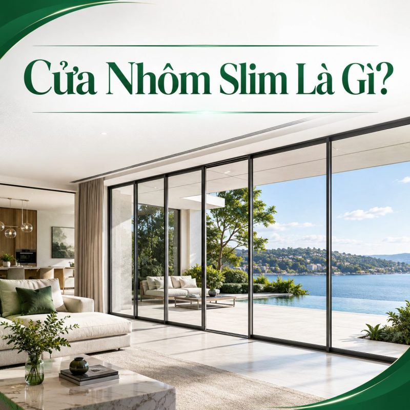 Cửa nhôm slim là gì