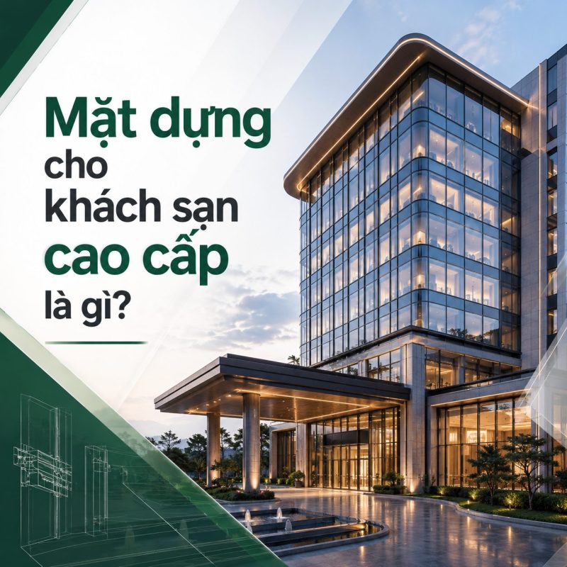 Mặt dựng cho khách sạn cao cấp là gì