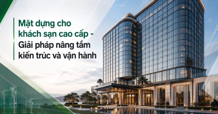 Mặt dựng cho khách sạn cao cấp