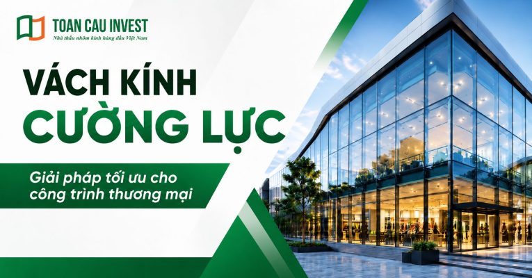 Vách kính cường lực
