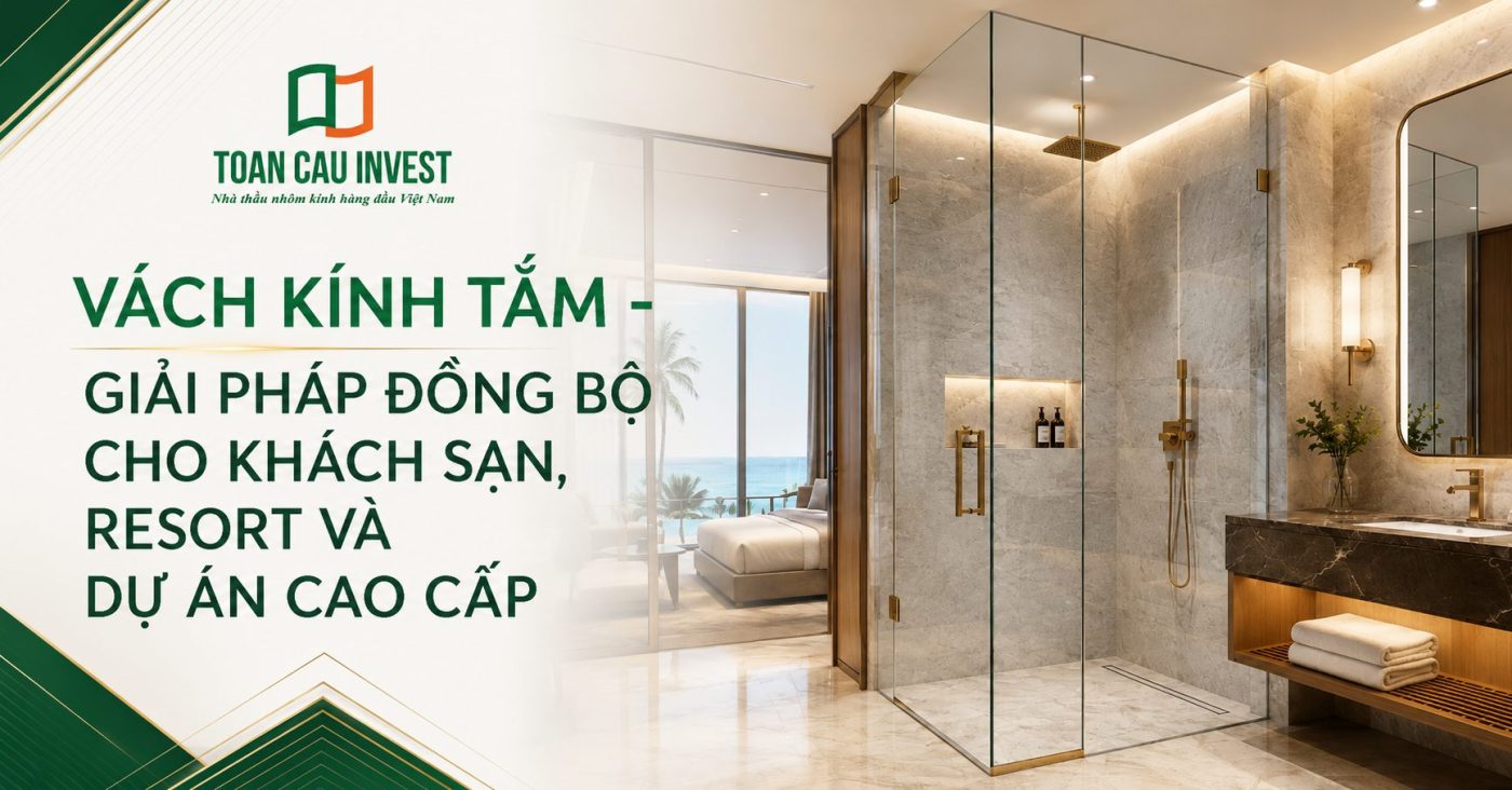 Vách kính tắm