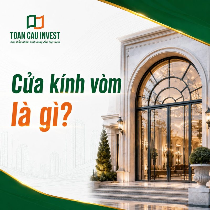 Cửa kính vòm là gì