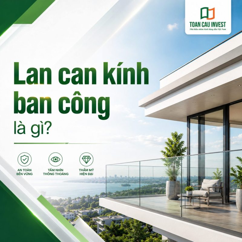 Lan can kính ban công là gì