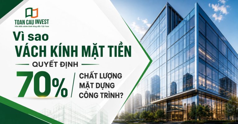 Vách kính mặt tiền