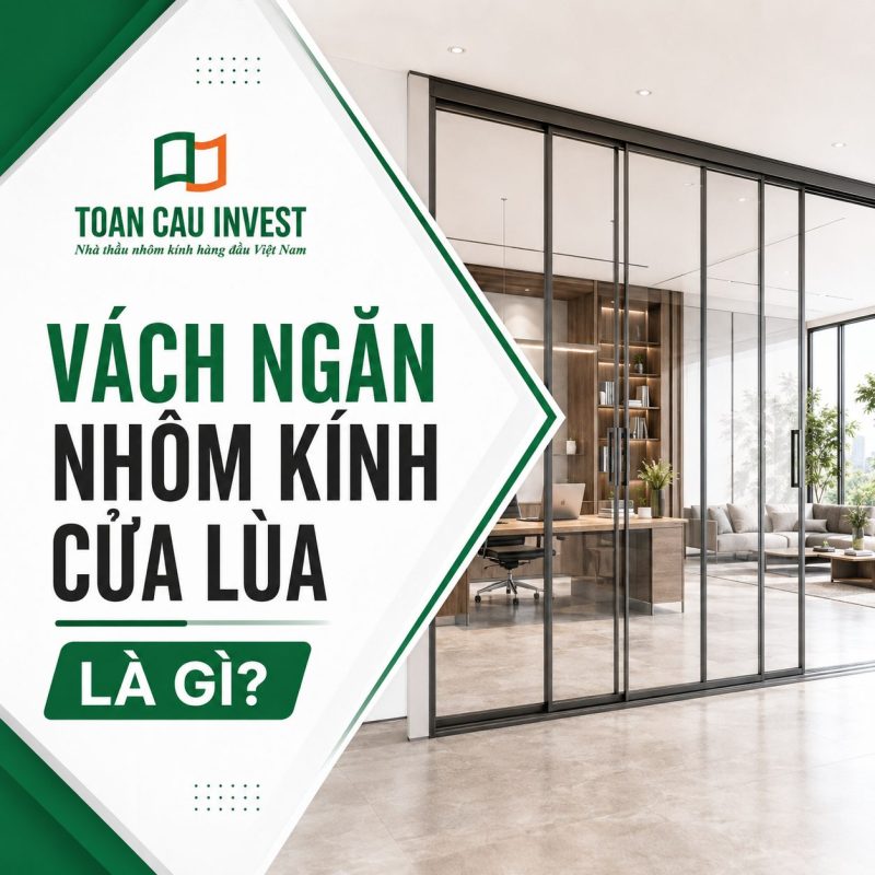 Vách ngăn nhôm kính cửa lùa là gì