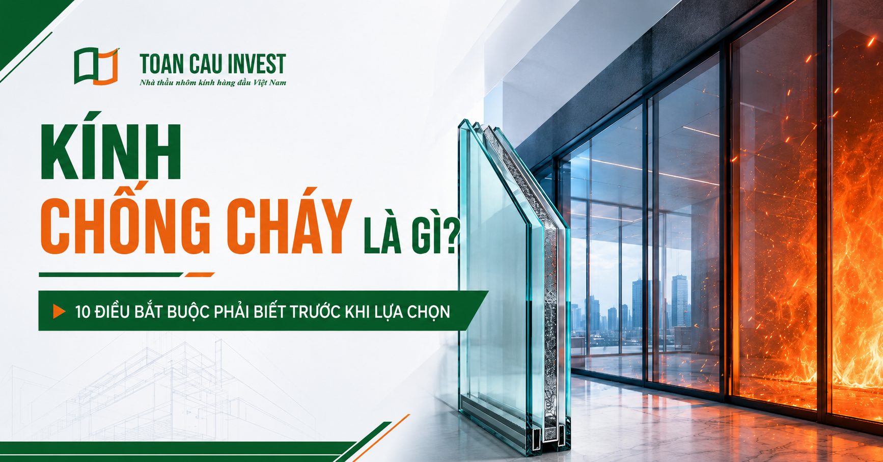 Kính chống cháy