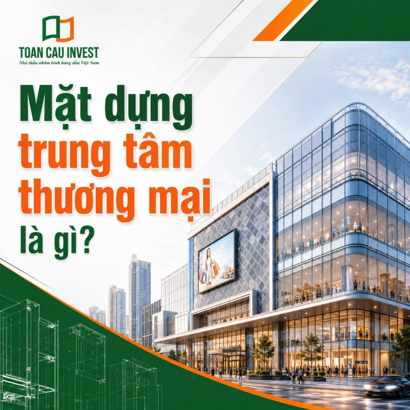 Mặt dựng trung tâm thương mại là gì