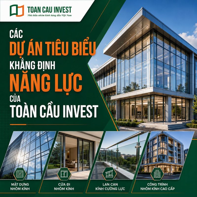 Các dự án tiêu biểu khẳng định năng lực của toàn cầu invest