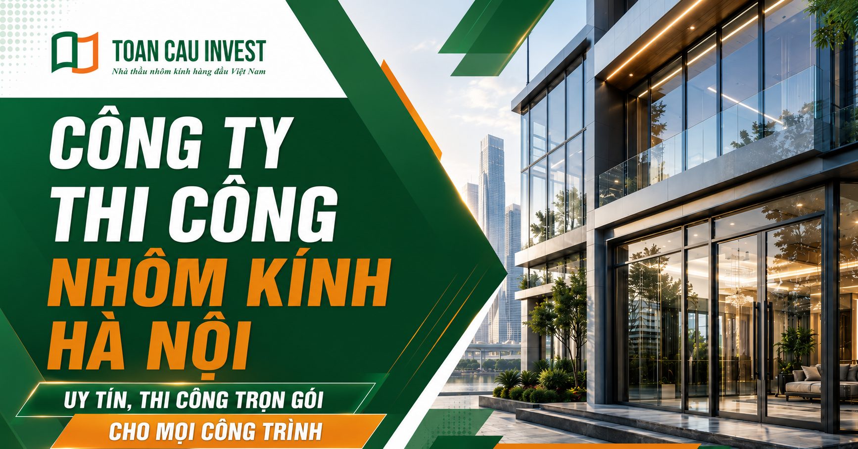 Công ty thi công nhom kính Hà Nội