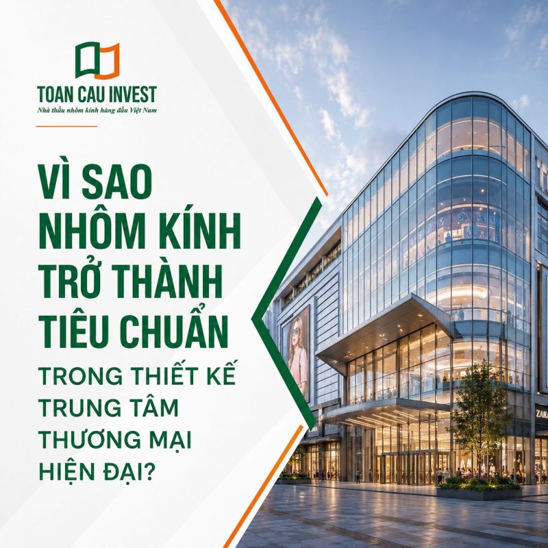 Vì sao nhôm kính trở thành tiêu chuẩn