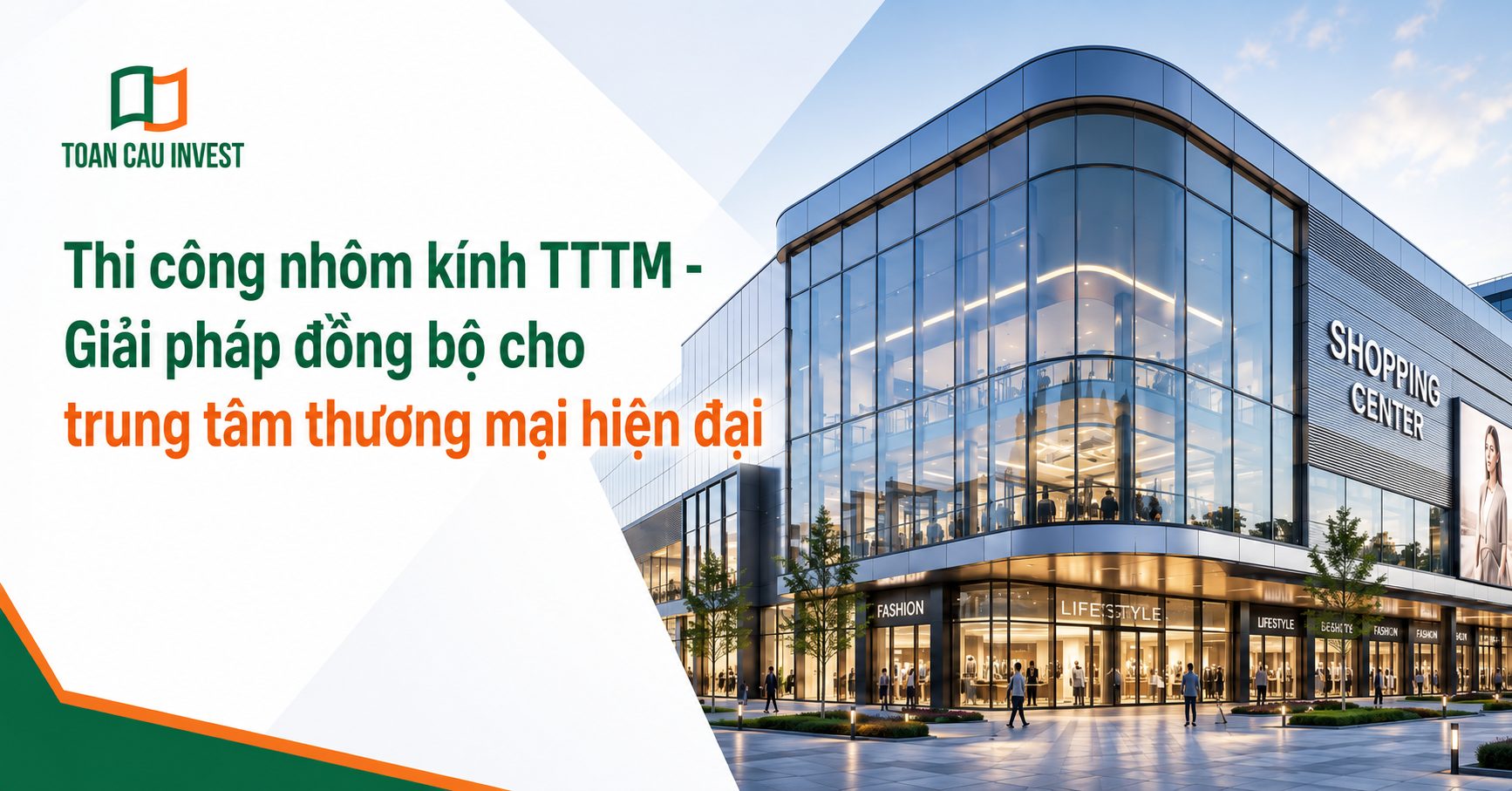 Thi công nhôm kính TTTM