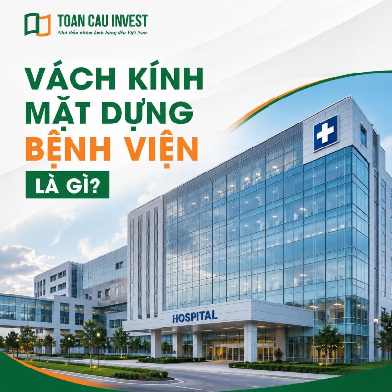 Vách kính mặt dựng bệnh viện là gì